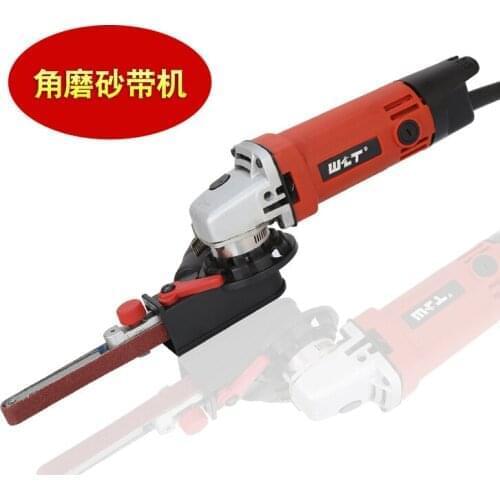 Electric Sanding Belt Grinder Machines Polishing Angle Grinding Adapter Attachments Wood Metal Sander Polisher Tools