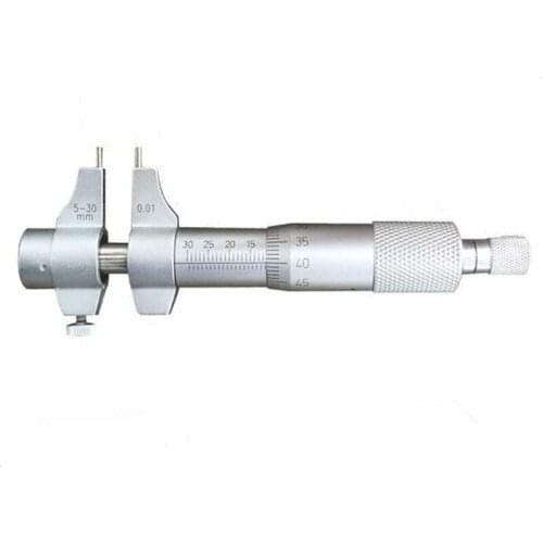 Measurable precision hole diameter is 0.01 mm parts of 5-30 mm inside diameter micrometer measuring vernier micrometer