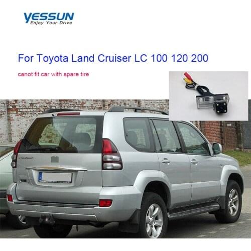 For Toyota Land Cruiser LC100 120 200 Prado AHD720P Car Rear View Camera Auto Backup Reverse Parking Rearview Camera