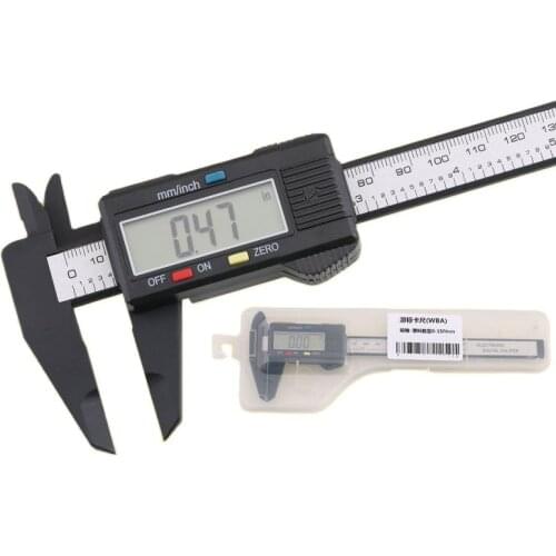 Mini Wenwan Plastic Digital Display Oil Caliper Vernier Caliper Stainless Steel High Precision 0-160 1 Pieces