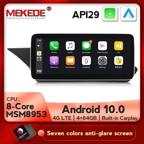 Android 10 Stereo System Car GPS Navigation Multimedia Player for Mercedes Benz E Class W212 E200 E230 E260 E300 S212 2009-2015