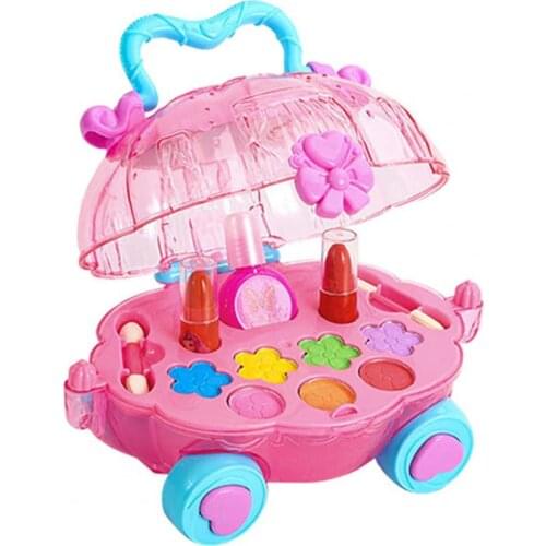 Children Education Toys For Kids Toys Cosmetics Toy Set Realistic Expertly Crafted Convenient Kids DIY Funny Makeup Toy for Girl