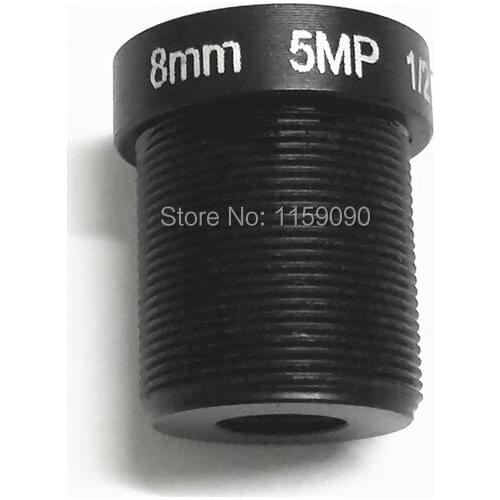 10Pcs 2Pcs New IR Board HD 5mp 8mm 40 Degree 1/2.5" Angle LENS For CCTV IP Camera