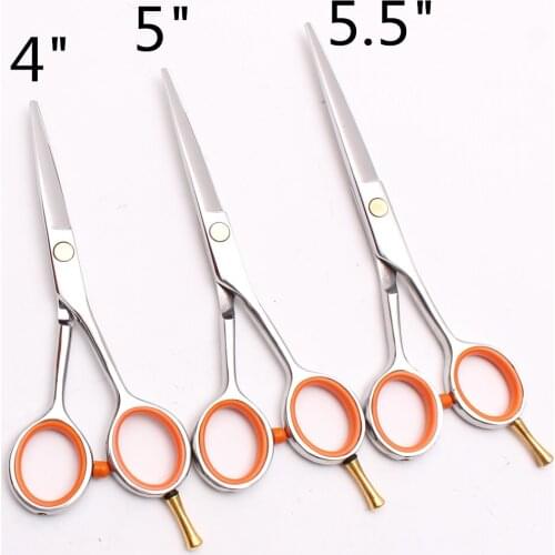 4" 5" 5.5" Engraving Logo Scissors For A Hairstyle Cutting Shears Hairdressing Supplies Professional Hair Clipper Scissors C1017