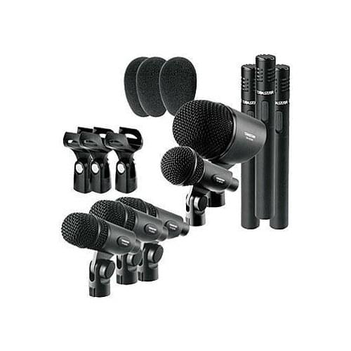 Original Takstar dms-8P Drum microphone set professional musical instruments recording microphone for band drum pickup DHL ship