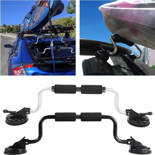 Kayak Roller Bracket Canoes Paddleboard Car Roof Rack Suction Cup Mounting