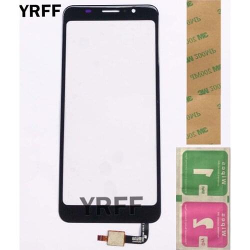 Touch Screen Panel For Homtom C8 Touch Screen 5.5'' Assembly Touch Panel Front Glass Lens Touchpad Wipes 3M Glue