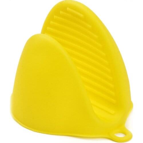 Silicone Anti-scalding Oven Gloves Mitts Potholder Kitchen BBQ Gloves Tray Pot Dish Bowl Holder Oven Handschoen Hand Clip