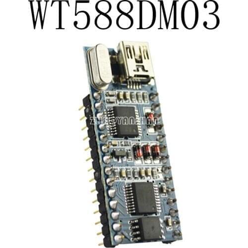 1pcs X WT588DM03 WT588DM03-32M Voice module USB NEW Free Shipping