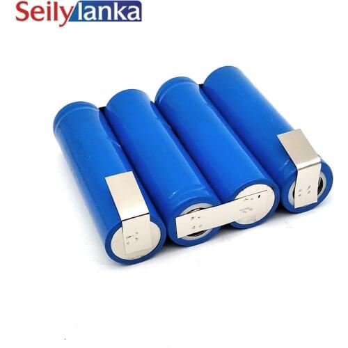 2000mAh for Bosch 14.4V 18650 Li-ion lithium tool battery pack 4INR18 65-1 2607336193 for self-installation