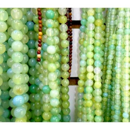 Free shipping 6mm 8mm 10mm Natural Amazonite stone beads colorated Loose beads 1 string about 40cm wholesale