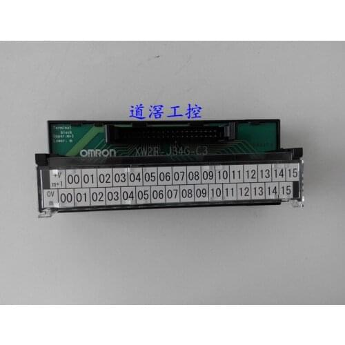 The Connector Terminal Block Conversion Unit PLC Connection Type XW2R-J34G-C2