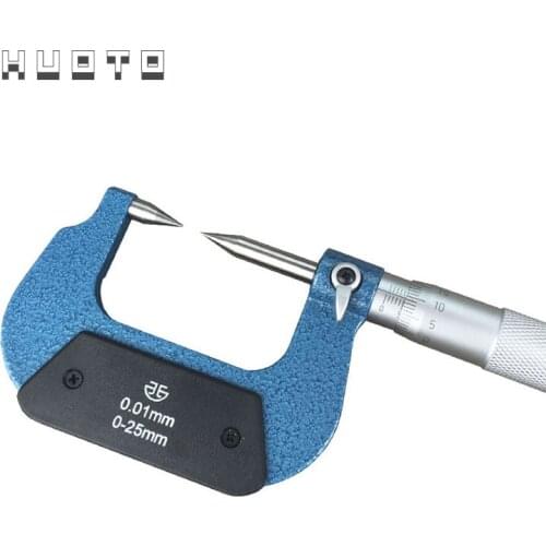 Xibei brand 0-25mm Double Point micrometer with Carbide measuring faces