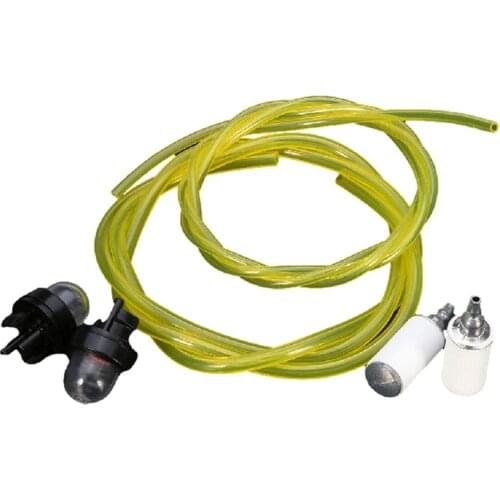 For McCulloch Husqvarna Stihl Strimmer Fuel Line Primer Bulb Filter Kit Chainsaw 100% Brand New And High Quality