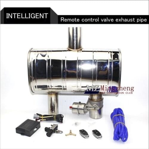 For Lancer Ex E63 + Exhaust System Stainless Steel Electric Exhaust CutOut Valve With Electronic Remote Control Switch Muffler