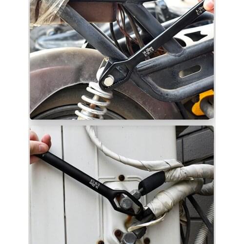 Ratchet Wrench Universal Spanner 8-22mm Double-Head Screw Nuts Wrench Repair Hand Tool For Car Bicycle B2Cshop