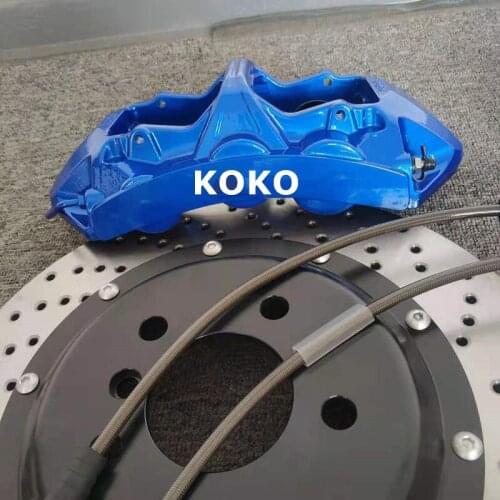 GT6 6 pot blue brake caliper brake kits 19 inches front wheel 362mm disc for Peugeot 508 from 2011