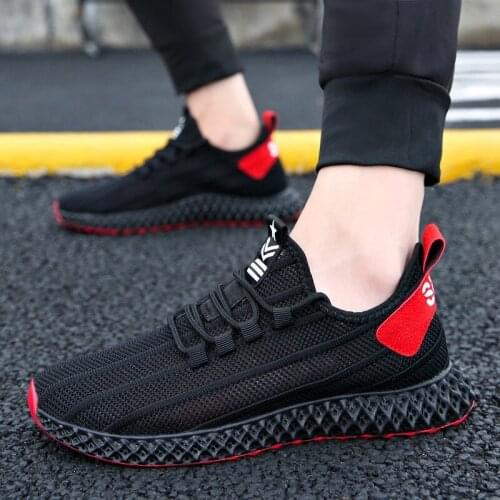 Summer Casual Shoes Man Fashion Mesh Ventilation Comfortable Mens Sneakers Outdoor Trendy Non-Slip Male Shoes Calzado Hombre