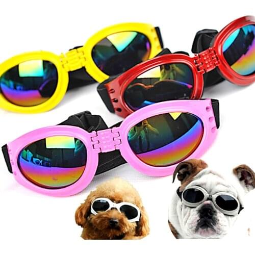 Best Selling Pet Glasses 6 Color Foldable Small Medium Large Dog Protection Sunglasses Dog Cat Accessories Pet Supplies