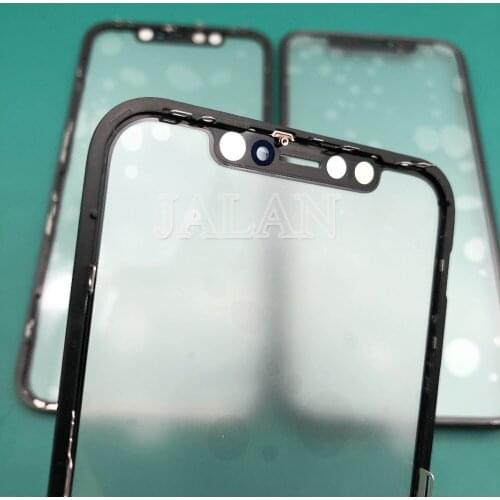 Best quality cold press 3 in 1 Glass With Frame OCA For Phone XR 11 ori quality front screen glass replacement refurbish repair