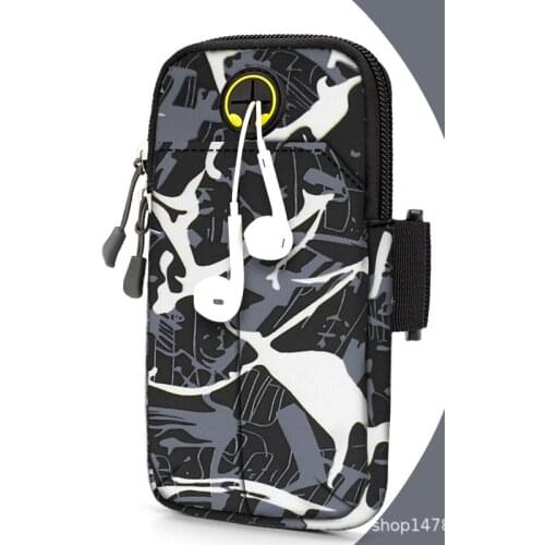 New Universal Armband Sport Phone Case Waterproof For Running Arm Phone Holder Running Gym Sports Mobile Bag Hand For IPhone