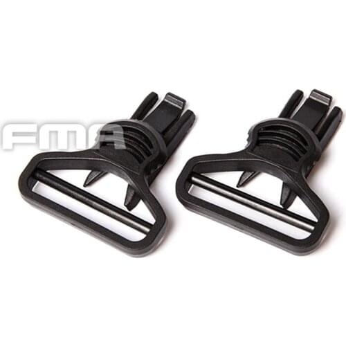 FMA Goggle Swivel Clips 1.5" Helmet Accessory 360 Rotate Plastic Mount For Side Rails 2pcs 1240