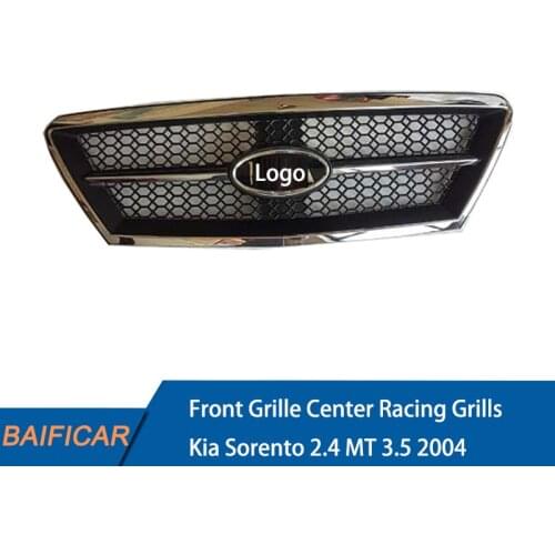 Baificar Brand New Front Grille Center Racing Grills For Kia Sorento 2.4 MT 3.5 2004