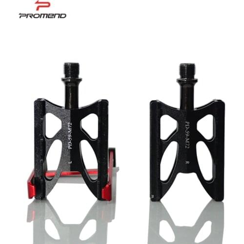 PROMEND Folding Bicycle Pedal Aluminum Alloy Road MTB Pedals Bikes Bearing Pedals
