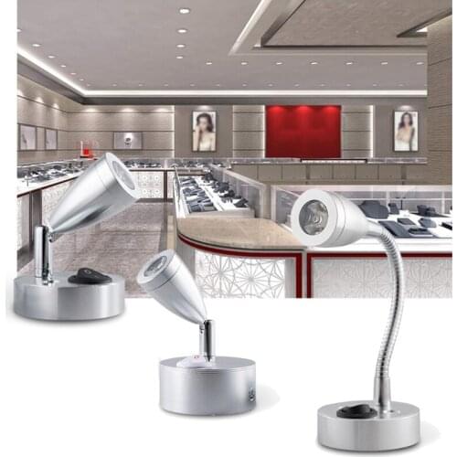 Adjustable RV 12V Reading Lamp High Brightness Night Light Rotatable Wall Lamp Outdoor Lighting Supplies