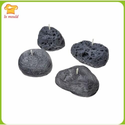 LXYY MOULD Silicone Mold Scented Candle Diffuser pPlaster Tool-Stone