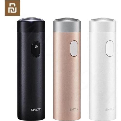 Youpin Smate Electric Shaver Razor USB Rechargeable Dry Wet Shaving Machine for Men IPX7 Washable Three Leaf Blade Comfy Clean