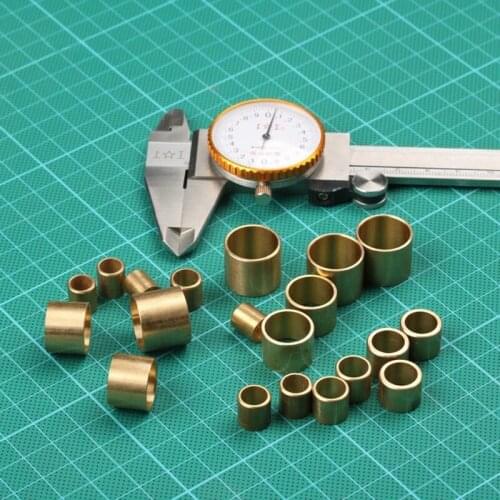 1PCS Knife Handle Brass Guard Guard design DIY 6 Size Available Circular Hoop Brass Ring Katana Guard Handle Hand tools