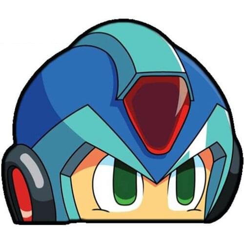 13cm X 11cm for Louise Zero No Tsukaima Marika Nisekoi Megaman PKN Peekin Decals Waterproof 3D Car Stickers