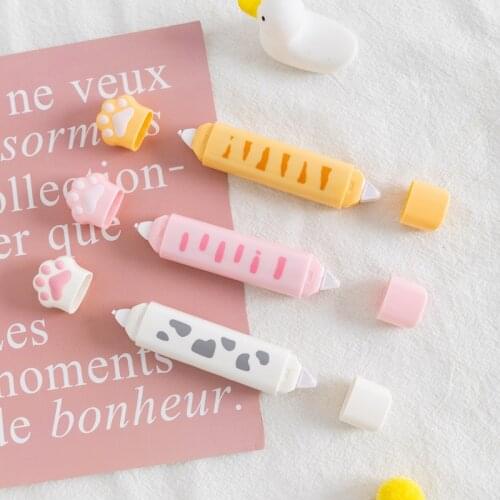 5M*5mm Kawaii Long Cat Paw Correction Tape Eraser for Gel Pen School & Office Supply Stationery