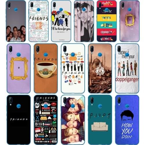 89DD FRIENDS TV SHOW Best Friends Forever Soft Silicone Cover for Huawei P9 P10 P20 P30 Lite mate 10 20 PRO lite p smart 2019