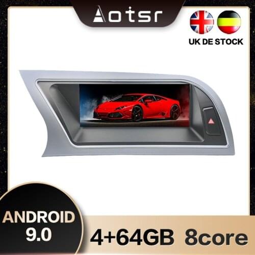 AOTSR 8.8 inch Android 9.0 Car GPS Navigation Radio For AUDI A4L 2013-2016 Android Screen Multimedia Fast boot HD Screen WIFI