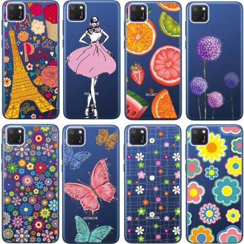 For Huawei Y5P Case 5.45" Shockproof Silicone TPU Case For Huawei y5p Cover for Huawei Y 5P case for Huawei Honor 9s clear case