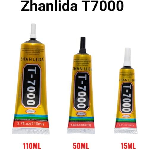Zhanlida T7000 15ML Black Contact Adhesive LCD Display Frame Mobile Phone Screen Bonding Glass Repair Glue