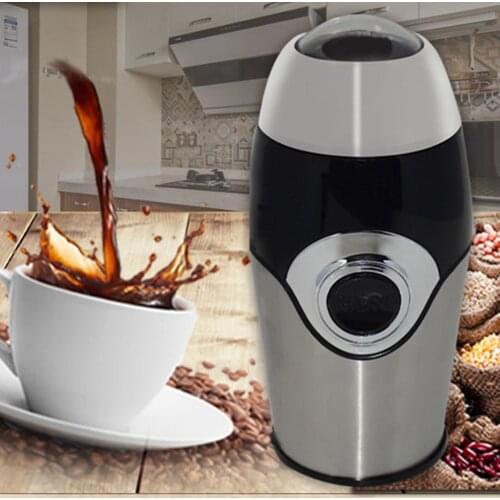 350W Electric Coffee Grinder Mini Kitchen Salt Pepper Grinder Powerful Beans Spices Nut Seed Coffee Bean Grind Molinillo Cafe 4P