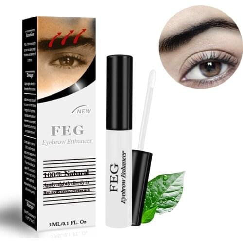 FEG Eyebrow Growth Serum for Waterproof Eyebrow Natural Herbs Eye Brows Growth Liquid 100% Original Make up Eyebrow Enhancer