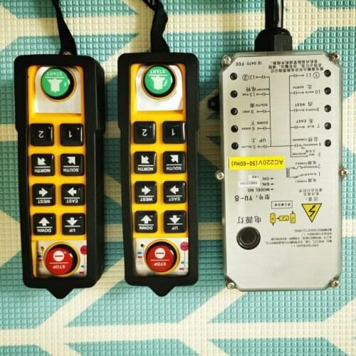 YU-8 Hoist Controller Hoist Crane Lifter conveyors Mining Machine High Transmission Frequency Crane Remote Control Receiver