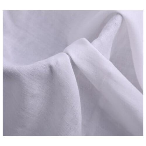 50cm*145cm Pure Cotton White Gauze Cloth Baby Saliva Towel Diaper Fabric100% Cotton Diy Organic Fabric Plain 100% Cotton Woven