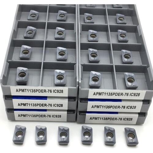 Carbide APMT1135PDER 76 IC928 cutting tool CNC metal blade machine tool parts boring and milling blade APMT1135
