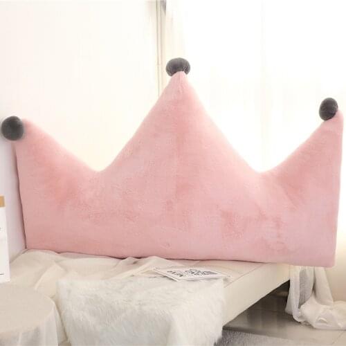 Nordic Style Crown Soft Cushion Fashion Simple Moon Stuffed Pillow Heart Shape As Childrens' Gifts Five Star Back Cushion