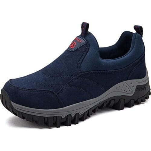 Mens Waterproof Hiking Anti-slip Trekking Mountaineer Shoes Casual High Quality Loafers Breathable Hunting Shoes Men Sneakers