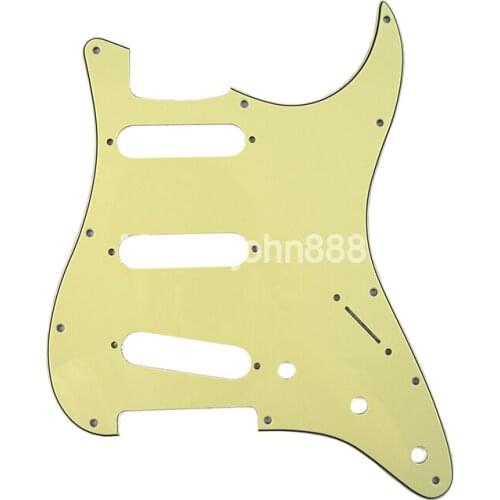 Mint Green 3-PLY Electric Guitar Pickguard For Strat Style Guitar Wholesales Free Shippng