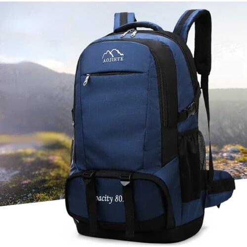 Nylon Super Large Capacity Men Backpack Travel Backbags for Men Waterproof Laptop Backpack Women Outdoor Camping Bag Male