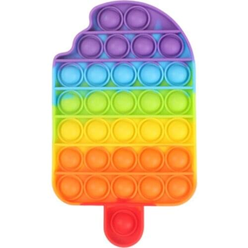 2021 New Fidget Toys Antistress Toys Push Bubble Silicone for Children Adult Stress Reliever Squeeze Board Fidget Game 5Z