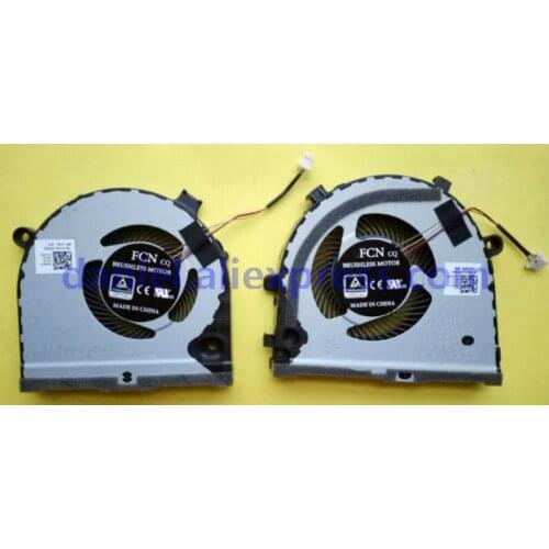 New orignal CPU GPU FAN for Dell G5 15 5587 series cooling fan cooler 0TJHF2 0GWMFV FKB8 DC28000KUF0 DC28000KVF0