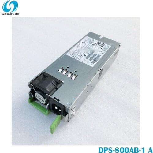 Original 100% Power Supply For Fujitsu for DPS-800AB-1 A S26113-E574-V53 800W Fully Tested